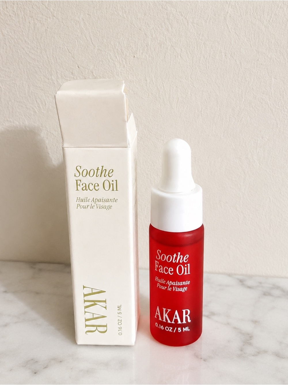 AKAR Skin Soothe Face Oil Mini 0.16 oz 5 mL Dropper Bottle NIB